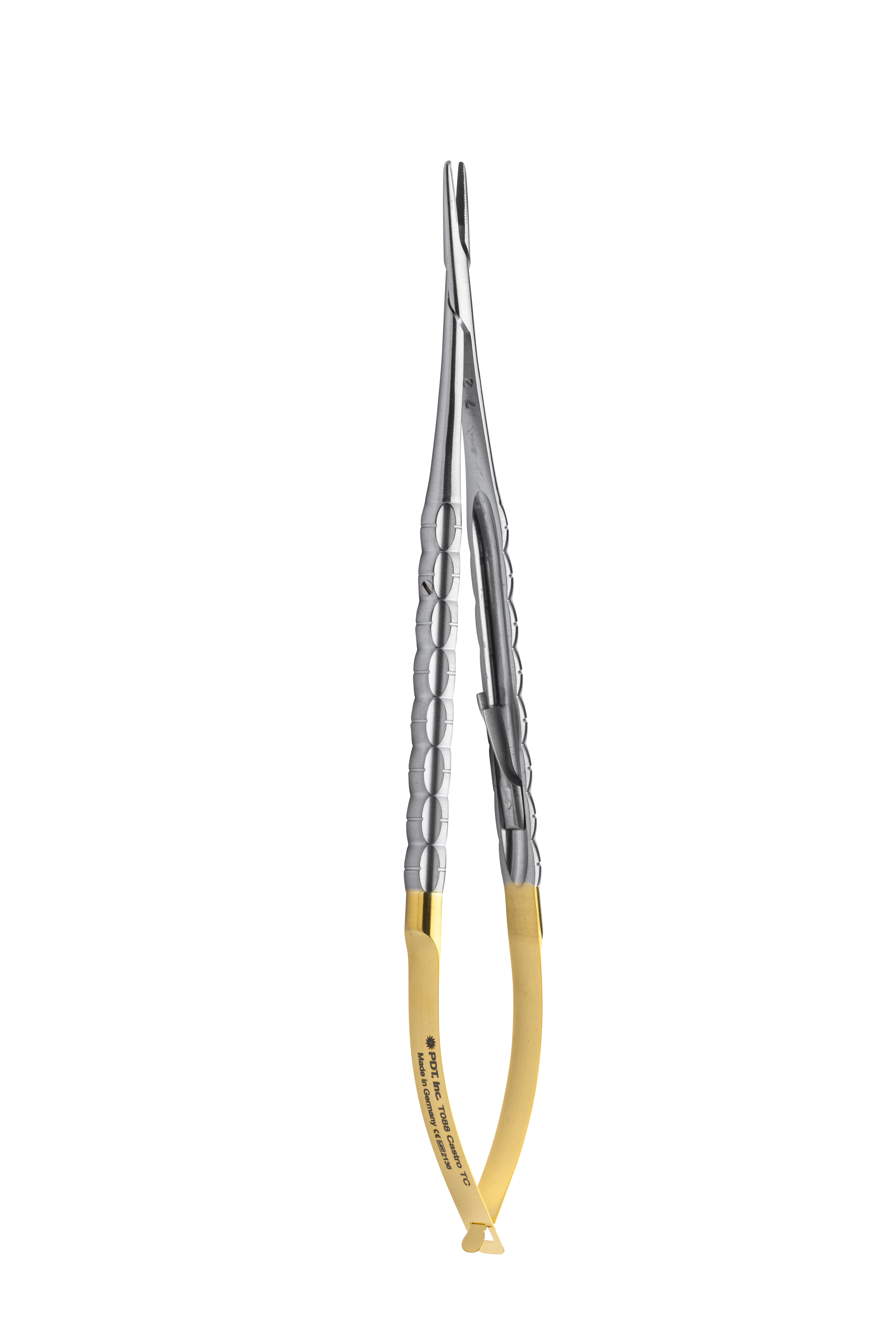 TC Needle Holder Castroviejo, straight 17.5