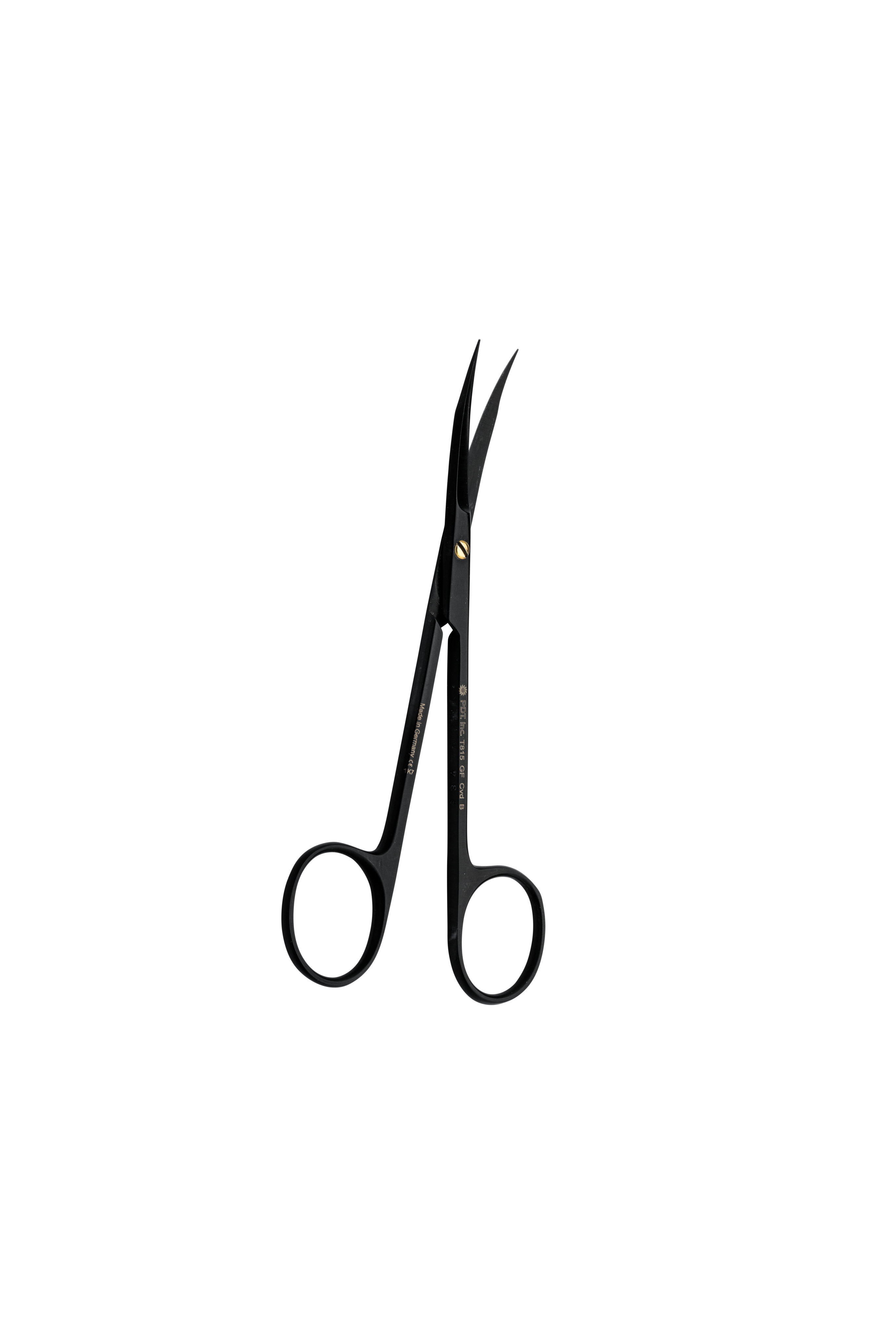 Scissors Goldman-Fox curved 12.5  Black