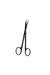 Scissors Goldman-Fox curved 12.5  Black