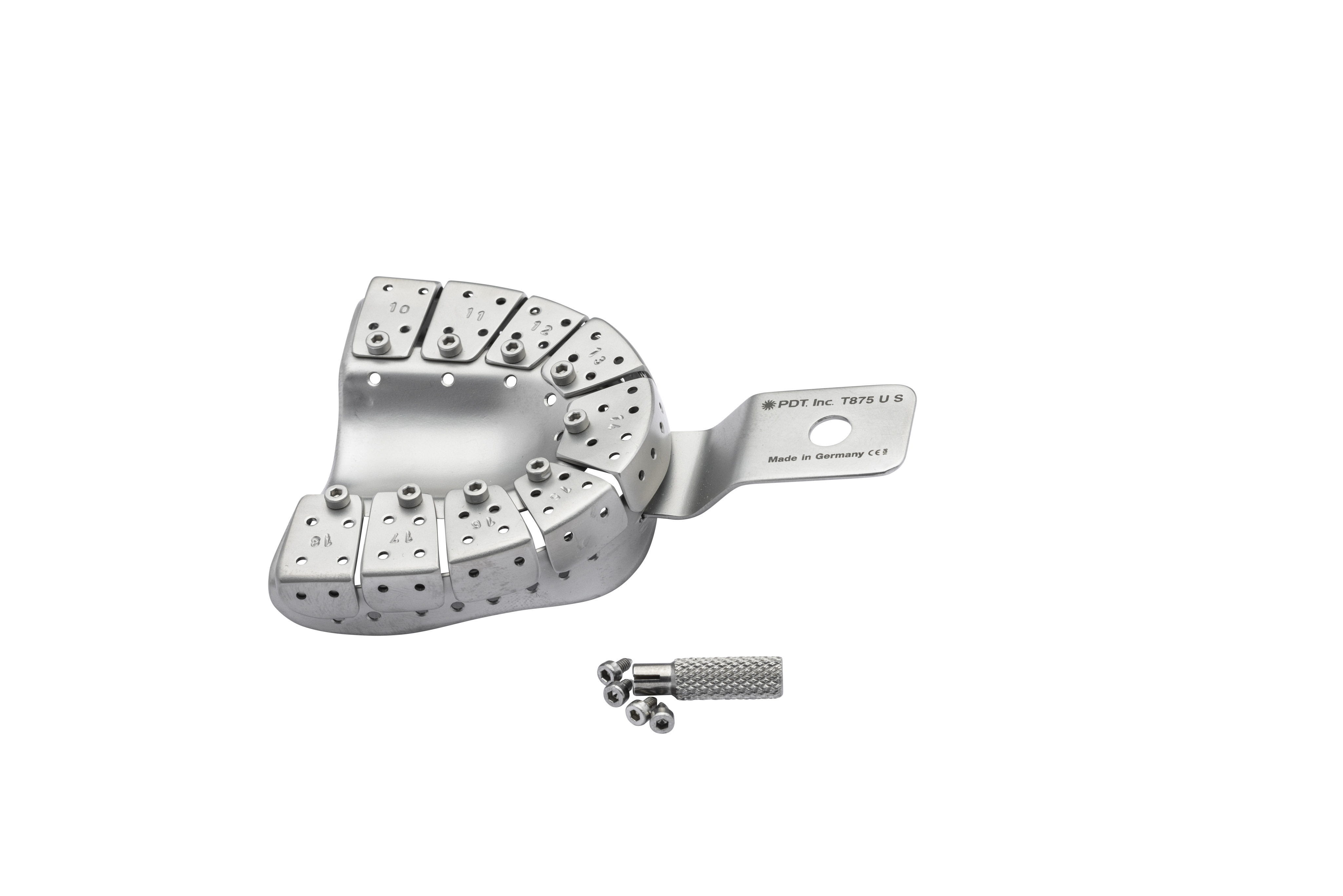 WindowTray - Implant Impression Tray, Upper Small