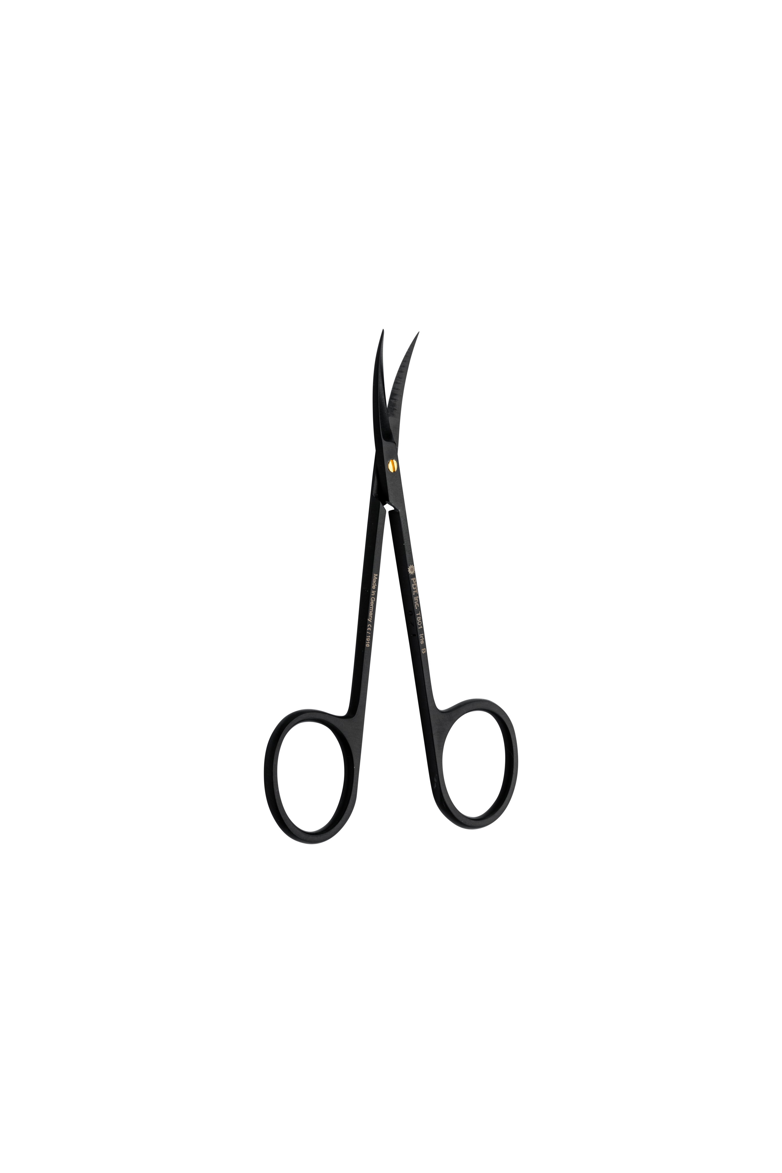 IRIS Scissors, curved Black