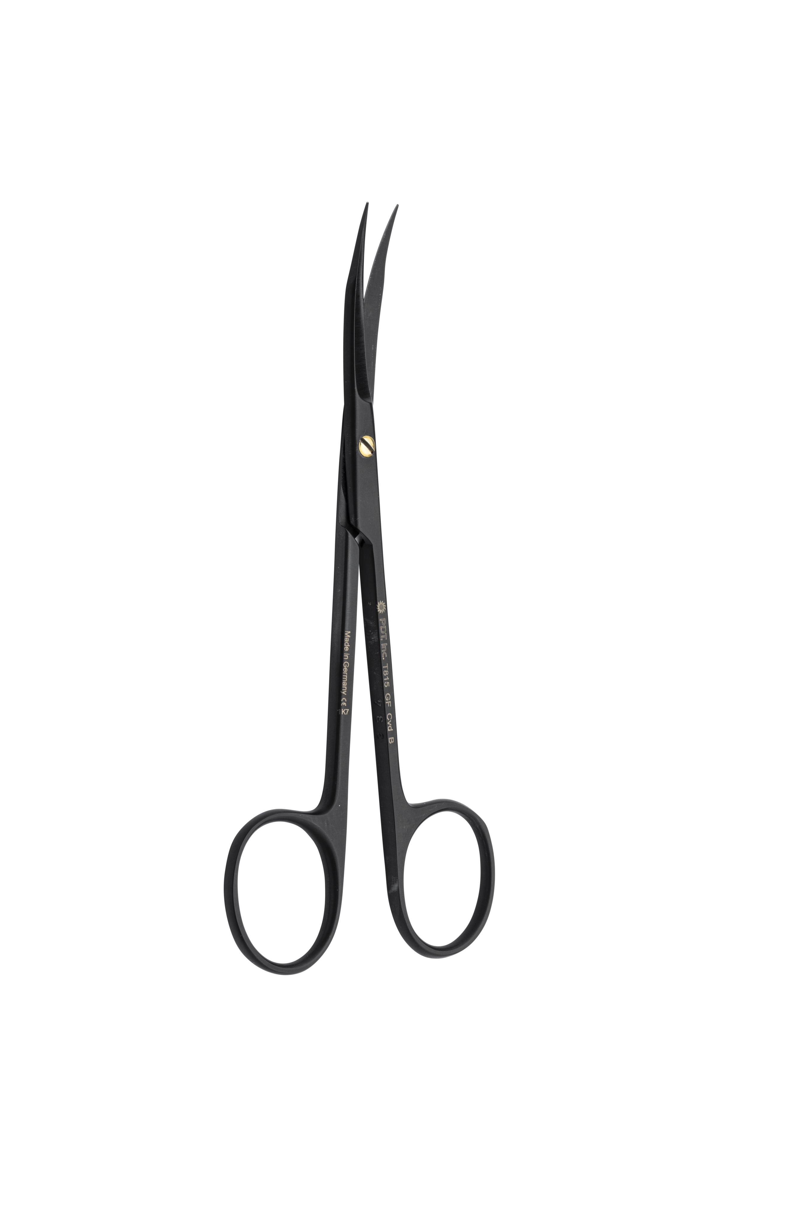 Scissors Goldman-Fox curved 12.5  Black