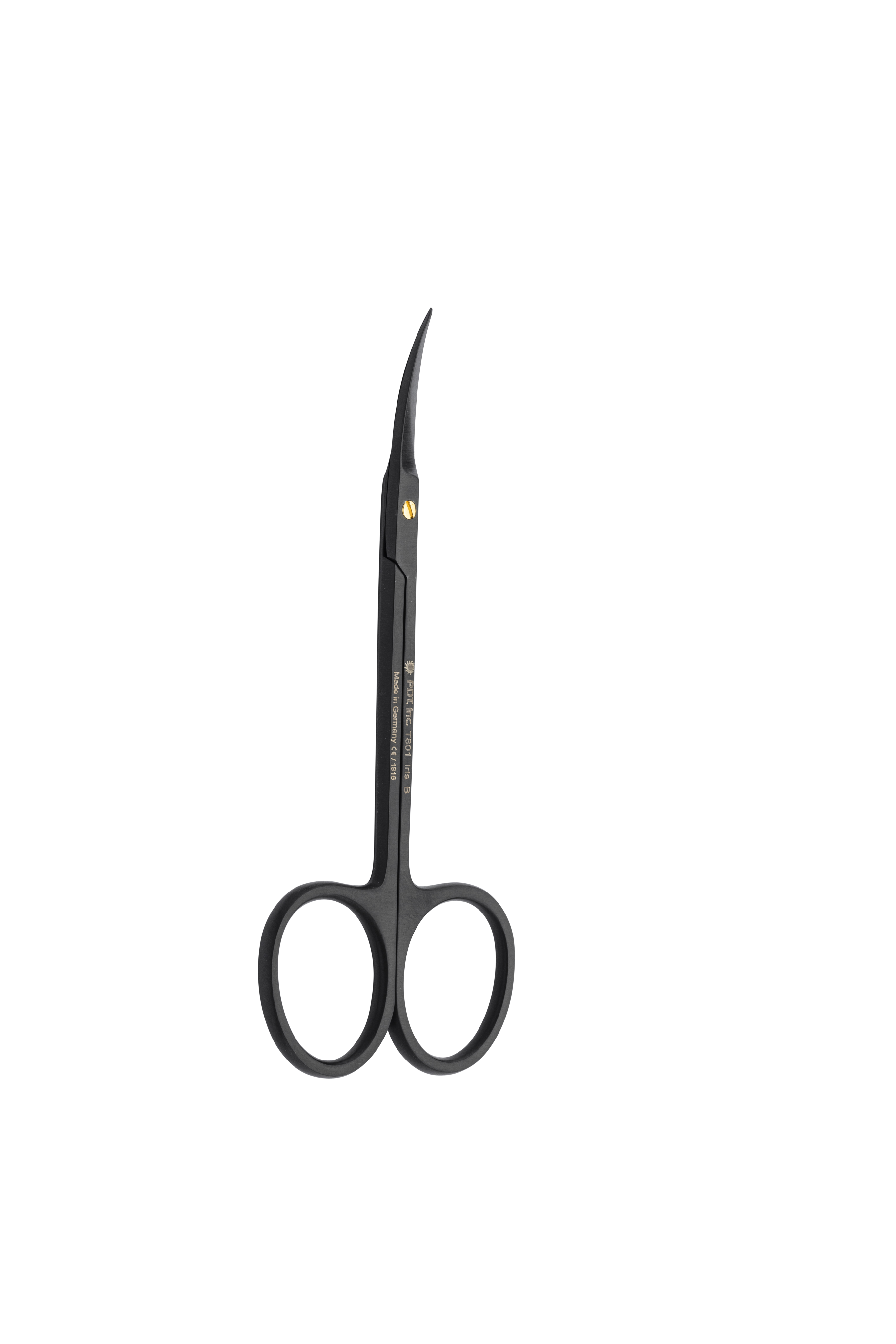 IRIS Scissors, curved Black
